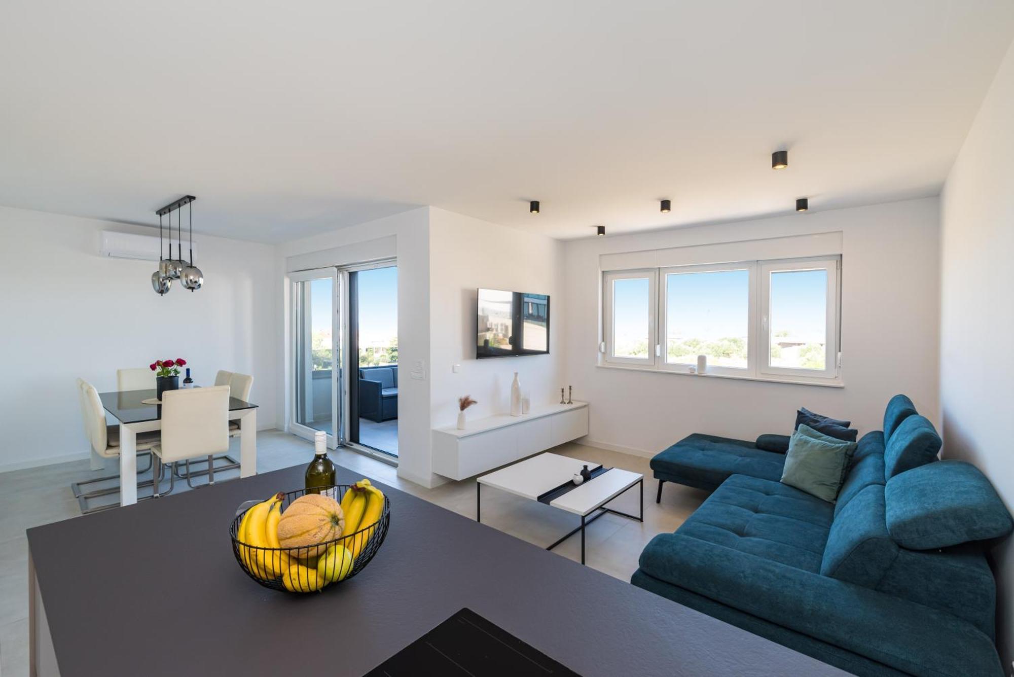 Skyline Luxe Appartement Zadar Buitenkant foto
