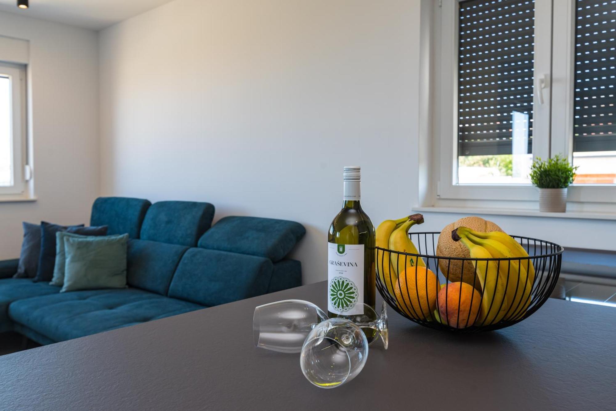 Skyline Luxe Appartement Zadar Buitenkant foto