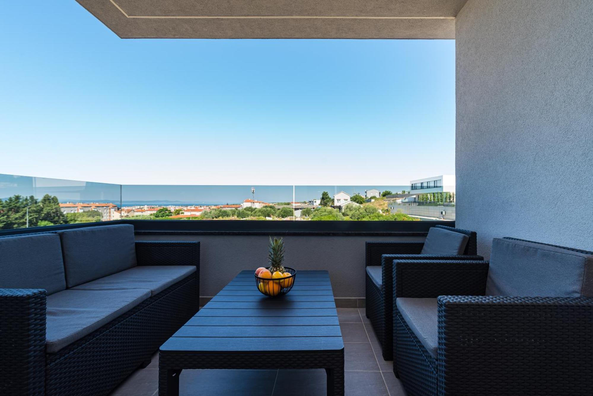 Skyline Luxe Appartement Zadar Buitenkant foto