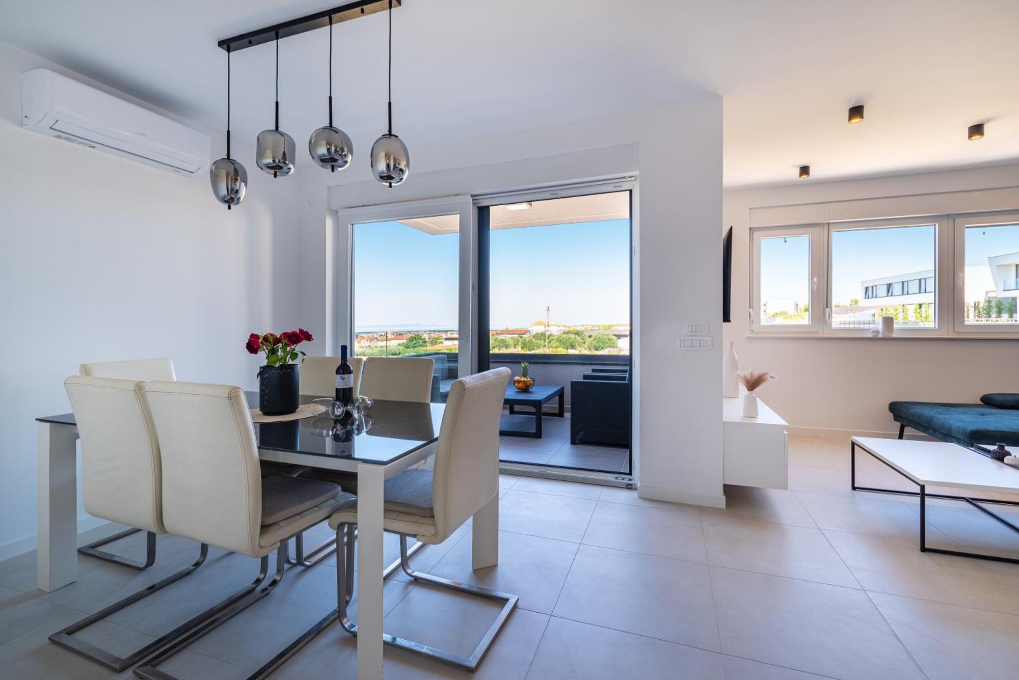 Skyline Luxe Appartement Zadar Buitenkant foto