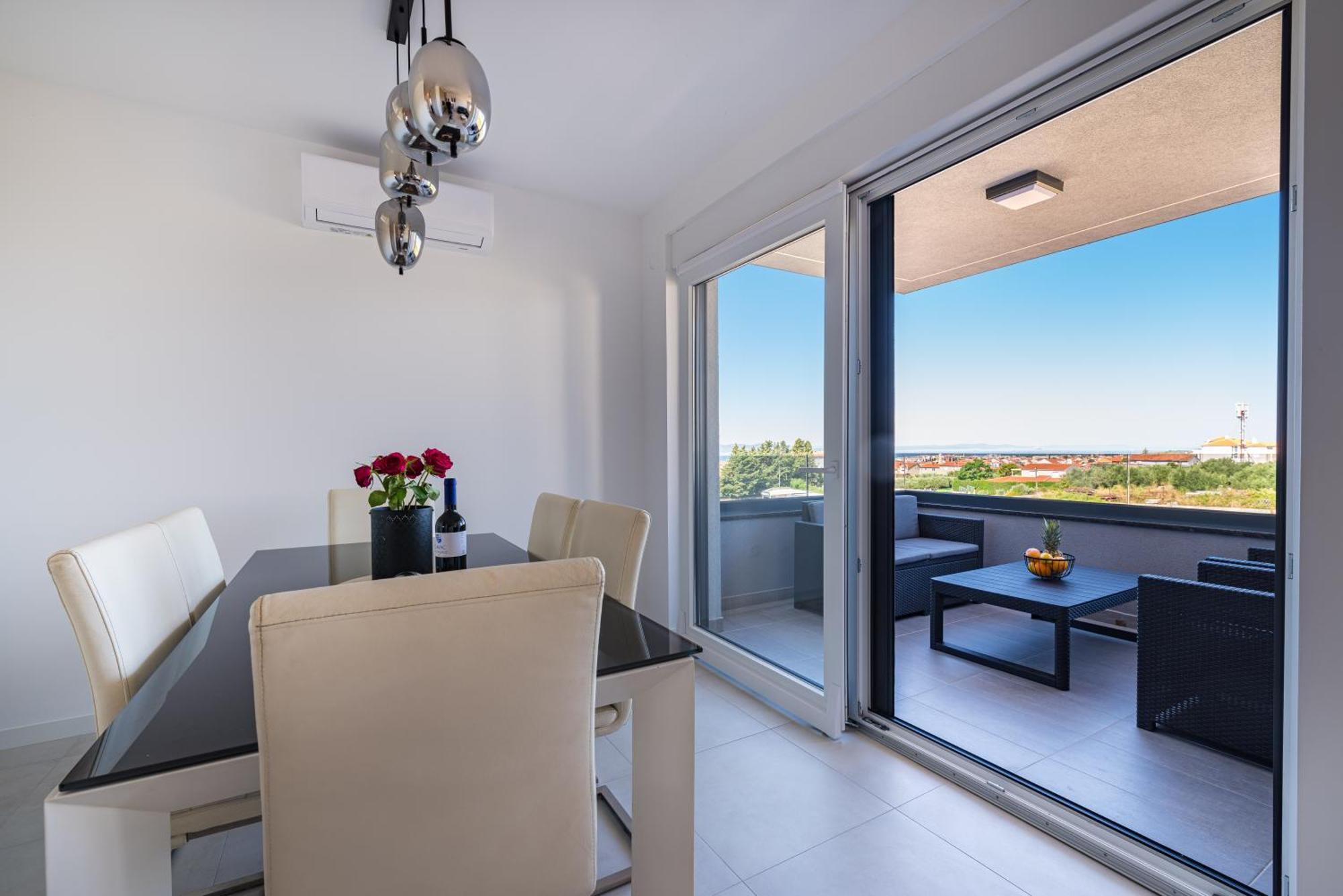 Skyline Luxe Appartement Zadar Buitenkant foto